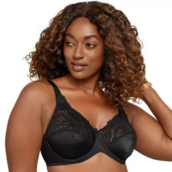 NWT Lilyette by Bali lace trimmed minimizer bra size 38D - Picture 2 of 5